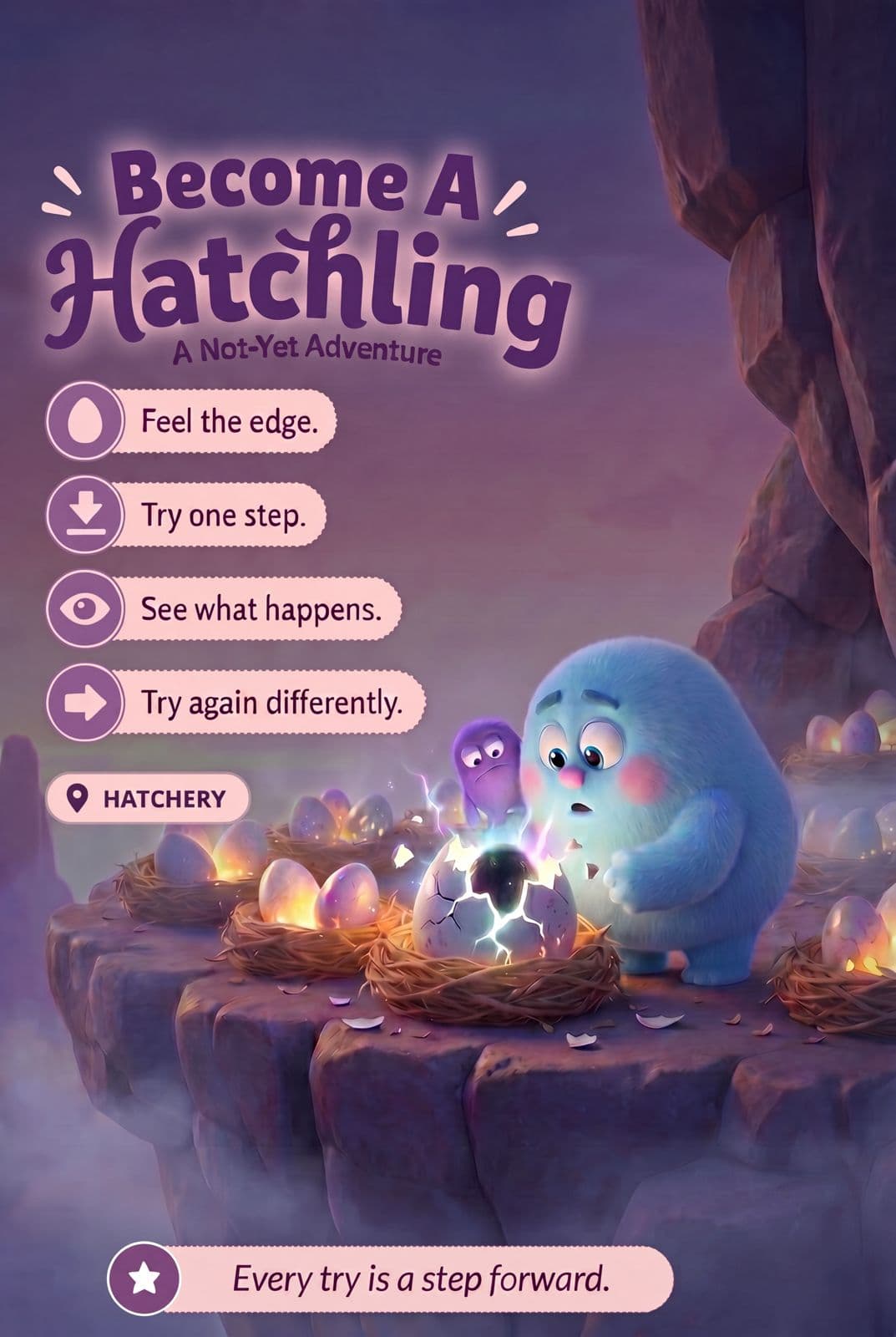 Not-Yet Level 1: Become a Hatchling